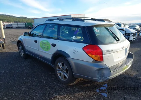 2005 Subaru Outback 3.0R L.l. Bean Edition из США, поврежденный, VIN 4S4BP86C754359314